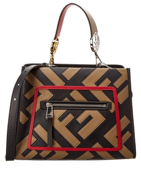 fendi extra large tote|Fendi runaway small tote.